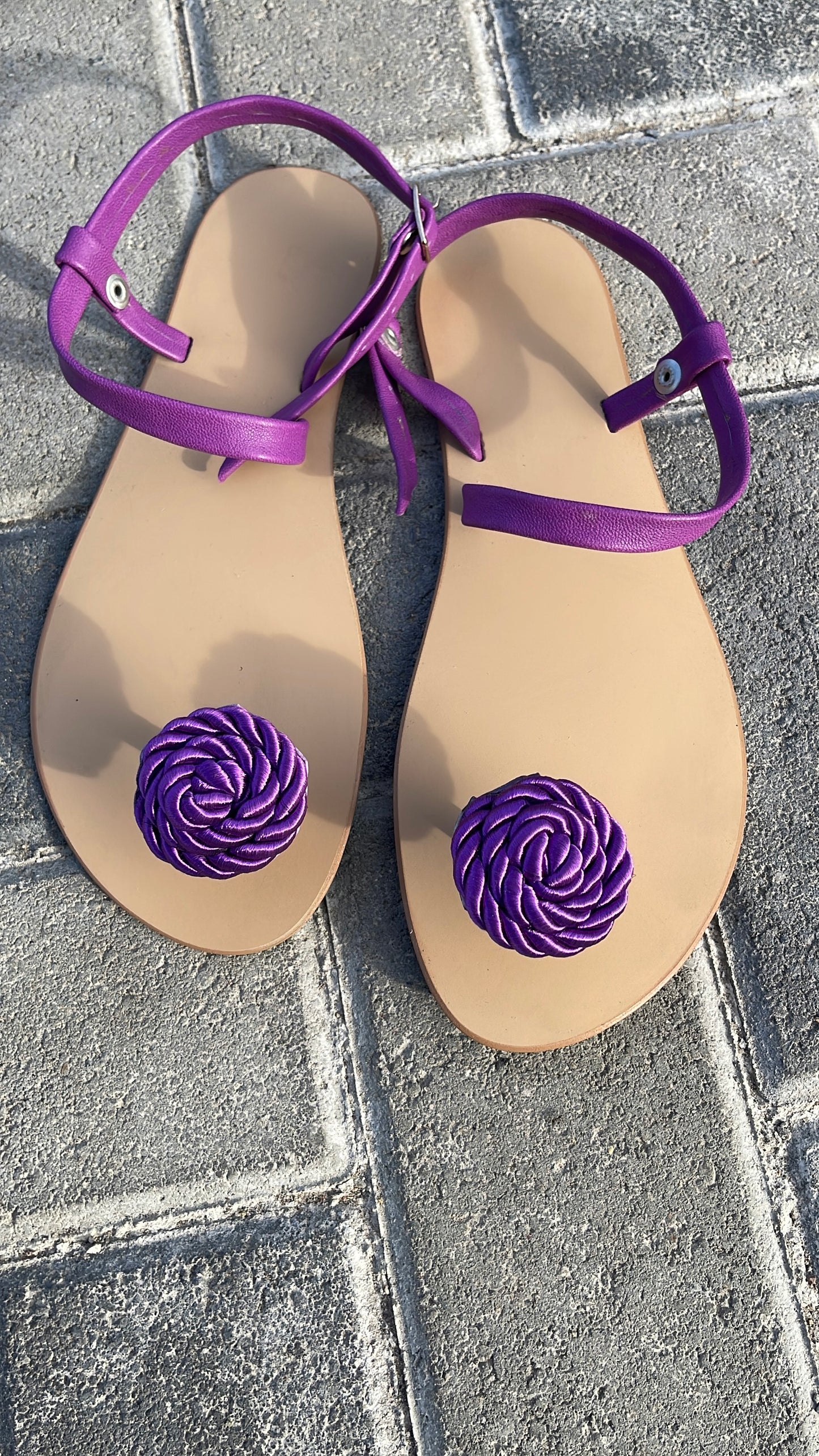 Preorder Purple Alía-Rose Sandals