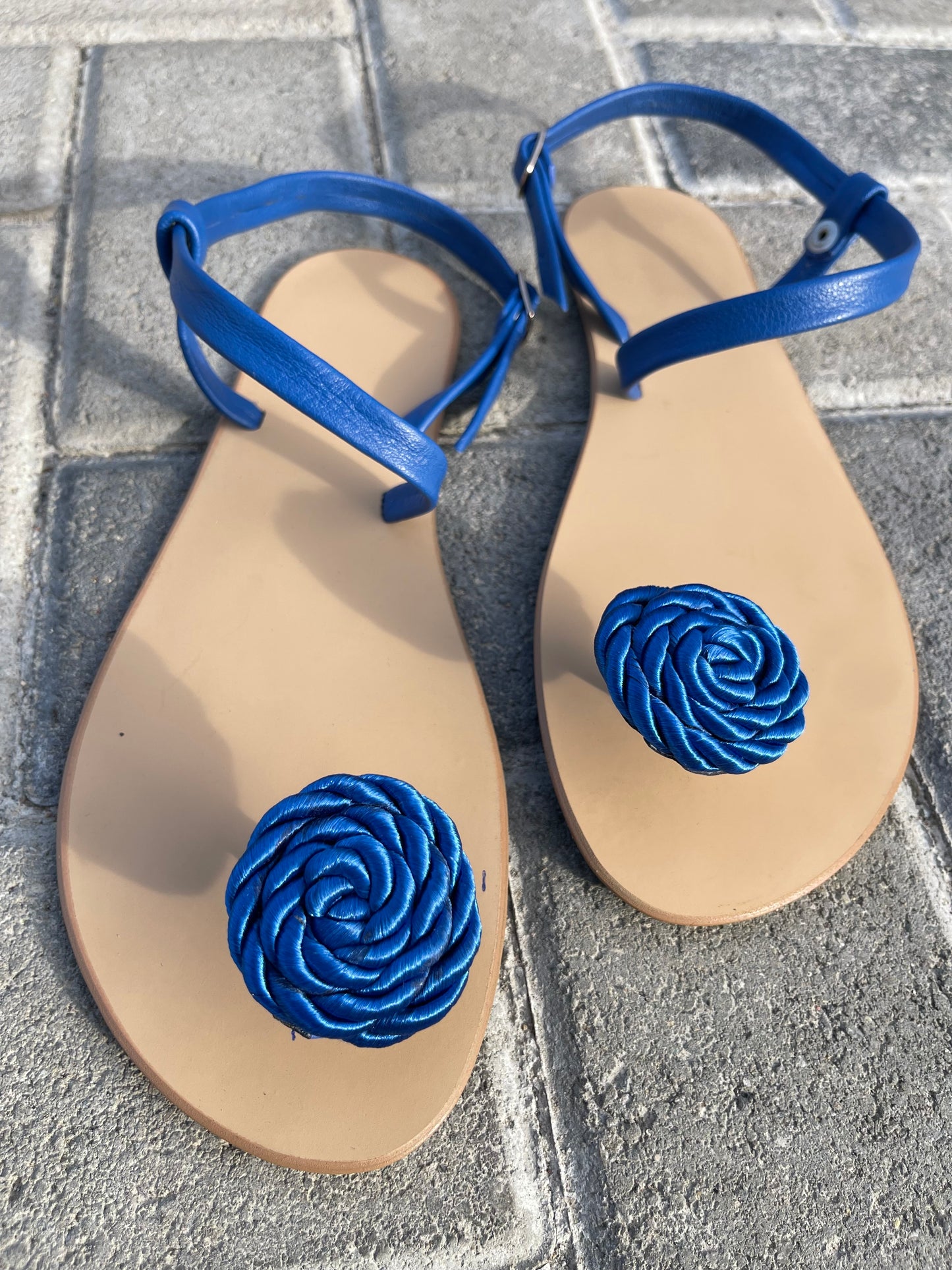 Preorder Cobalt Blue Alía-Rose Sandals