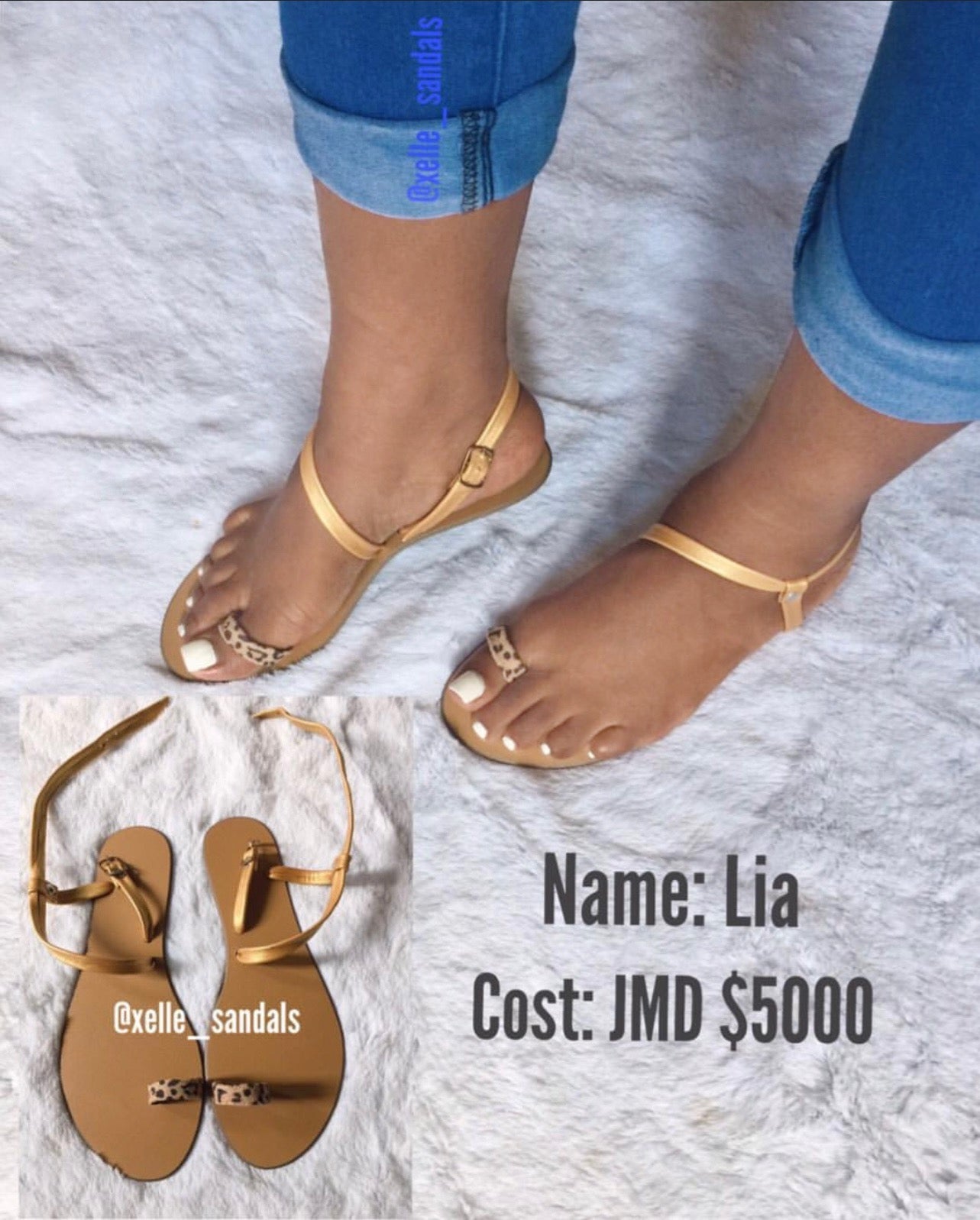 Preorder PurplexBlack Lia Sandals
