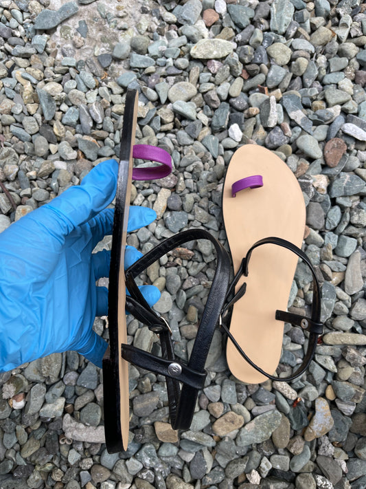 Preorder PurplexBlack Lia Sandals