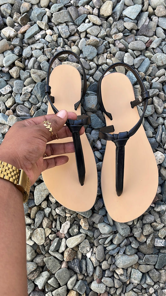 Preorder Black Thai Sandals