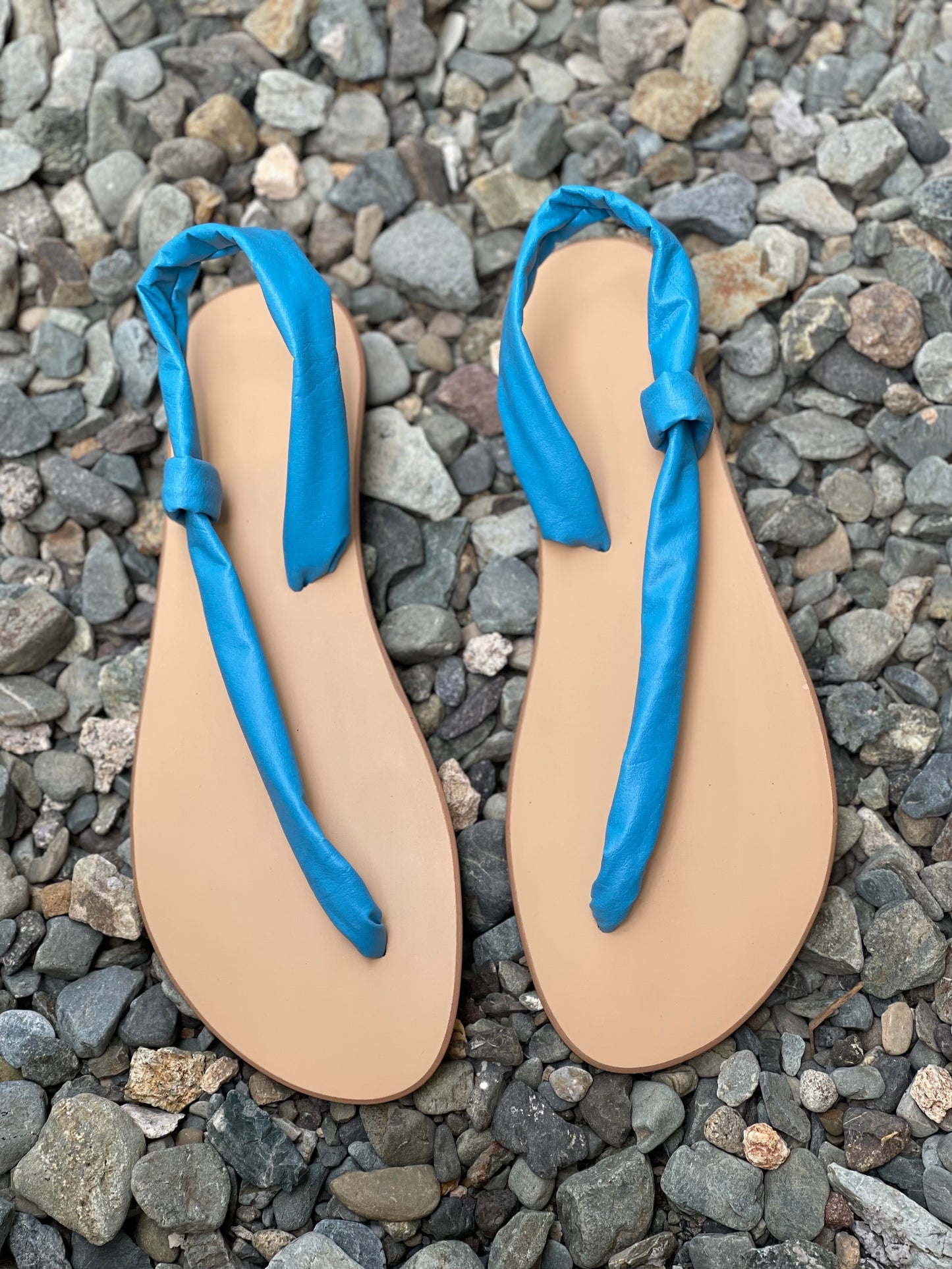 Preorder Sky Blue One Strap Sandals