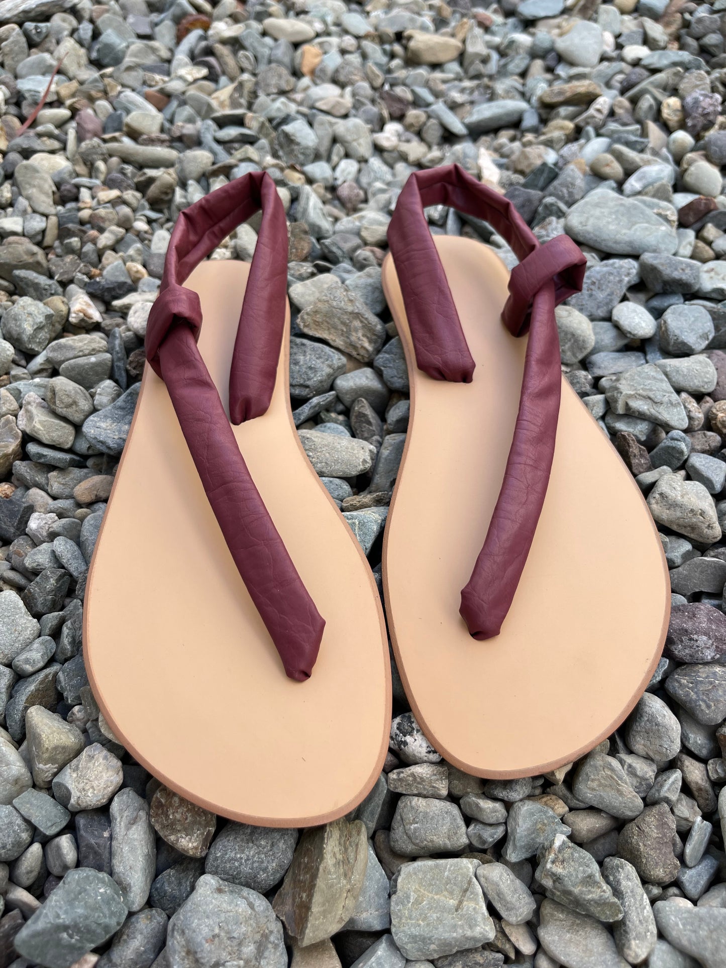 Preorder Plum One Strap Sandals