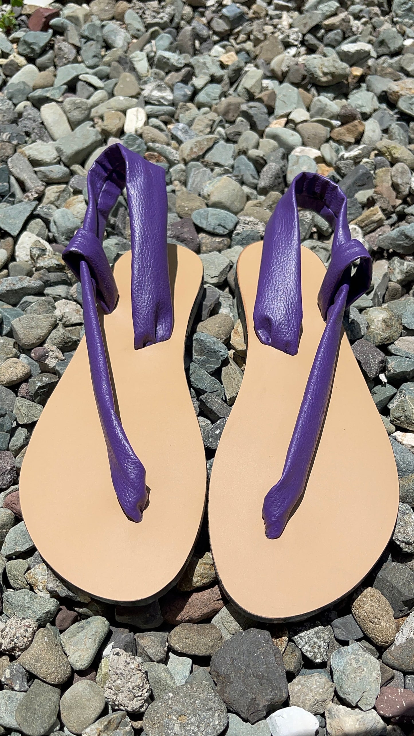 Preorder Royal Purple One Strap Sandals