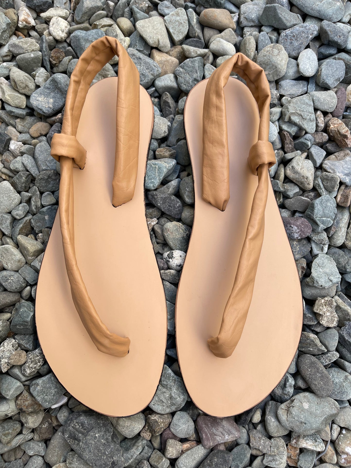 Nude One Strap Sandals